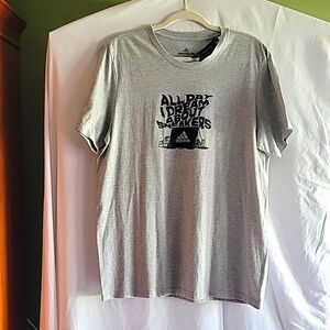 MEN'S ADIDAS T-SHIRT SIZE LARGE "ALL DAY I DREAM ABOUT IS SNEAKERS" NWT